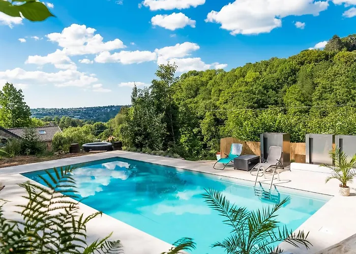 Nice Holiday Home In Nature With Sauna, Hot Tub En Swimming Pool